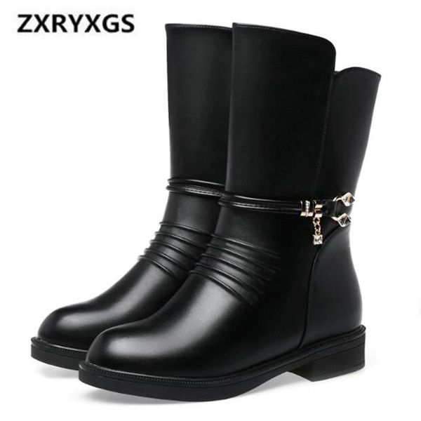 2020 new large size winter boots women shoes fashion decoration genuine leather boots comfort plus velvet flat shoes women, Black
2020 new large size winter boots women shoes fashion decoration genuine leather boots comfort plus velvet flat shoes women, Black