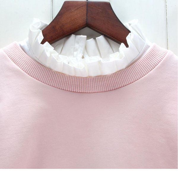 women ruffle fake collar shirt accessories cotton detachable collar false collar lapel blouse women clothes acc qylcwa, White
women ruffle fake collar shirt accessories cotton detachable collar false collar lapel blouse women clothes acc qylcwa, White