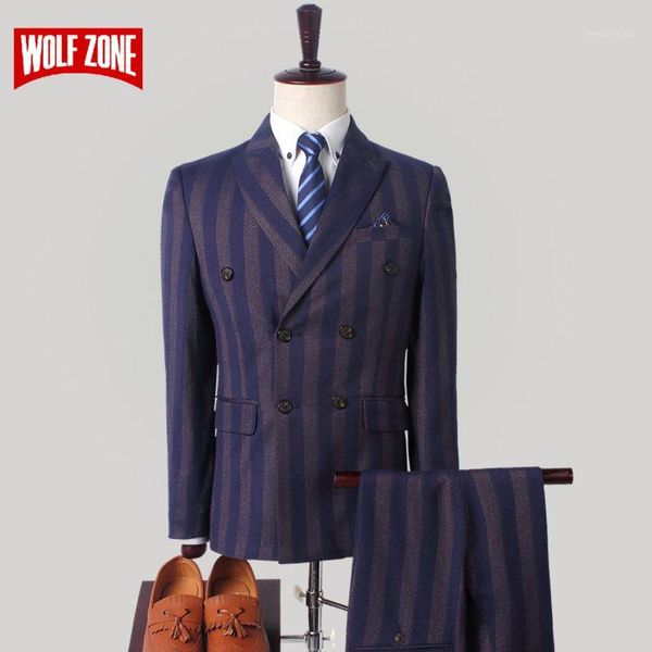 wolf zone business men suit professional casual male suits men's slim three-piece double-breasted wedding blazer1, White;black
wolf zone business men suit professional casual male suits men's slim three-piece double-breasted wedding blazer1, White;black