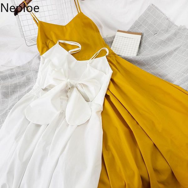casual dresses neploe back bow tie hollow-out sling dress 2021 summer v-neck sleeveless high waist a-line midi vestido femme 4a8341, Black;gray
casual dresses neploe back bow tie hollow-out sling dress 2021 summer v-neck sleeveless high waist a-line midi vestido femme 4a8341, Black;gray