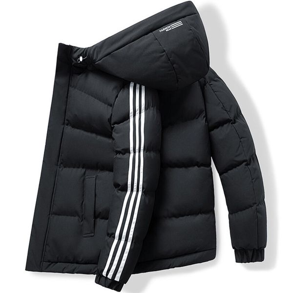 down men's winter fashion plush children winter youth thickened cotton padded et men, Black
down men's winter fashion plush children winter youth thickened cotton padded et men, Black