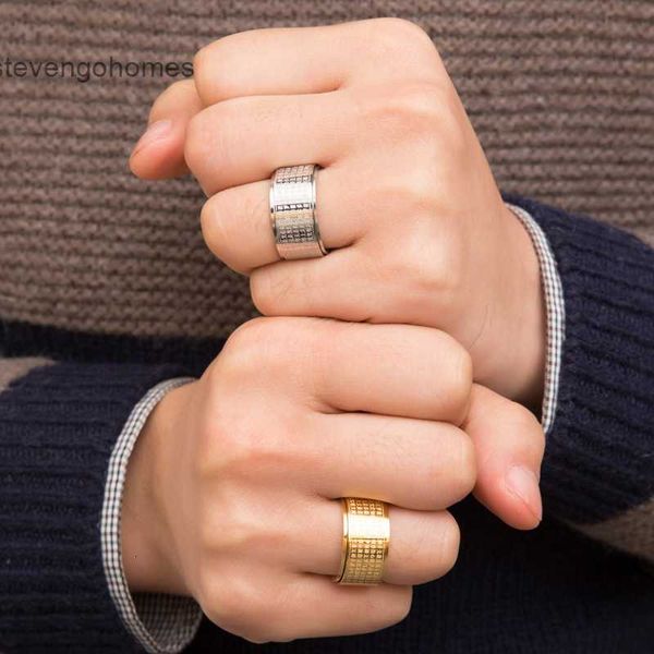 factoryx63grotate accessories: steel buddhist stainless jewelry heart can sutra ring for men and women, Silver
factoryx63grotate accessories: steel buddhist stainless jewelry heart can sutra ring for men and women, Silver
