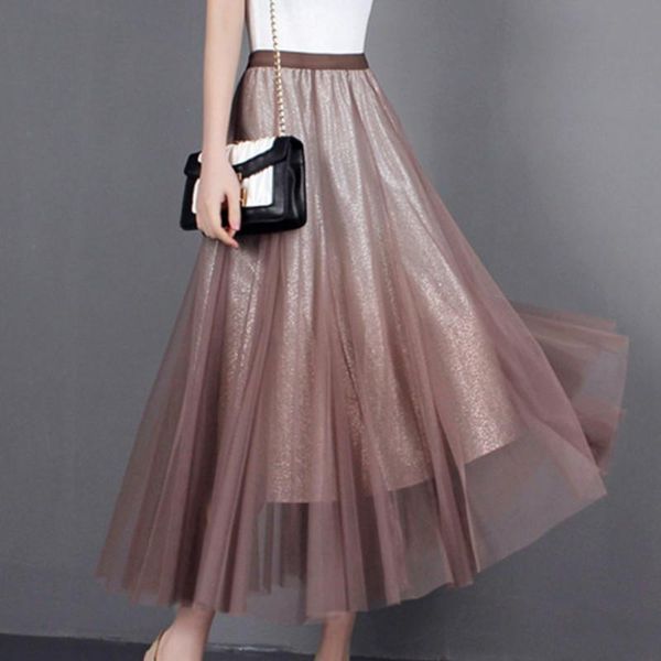skirts hirigin women gradient bright silk gauze skirt fashion ladies streetwear casual korean style elastic waist drop, Black
skirts hirigin women gradient bright silk gauze skirt fashion ladies streetwear casual korean style elastic waist drop, Black