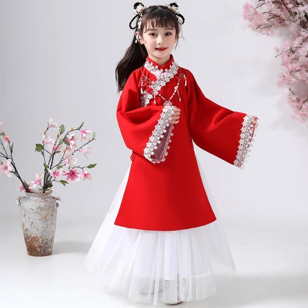chinese costumes child traditional hanfu ancient fairy dress han tang dynasty girls princess dresses kids folk dance wear dn49271, Black;red
chinese costumes child traditional hanfu ancient fairy dress han tang dynasty girls princess dresses kids folk dance wear dn49271, Black;red