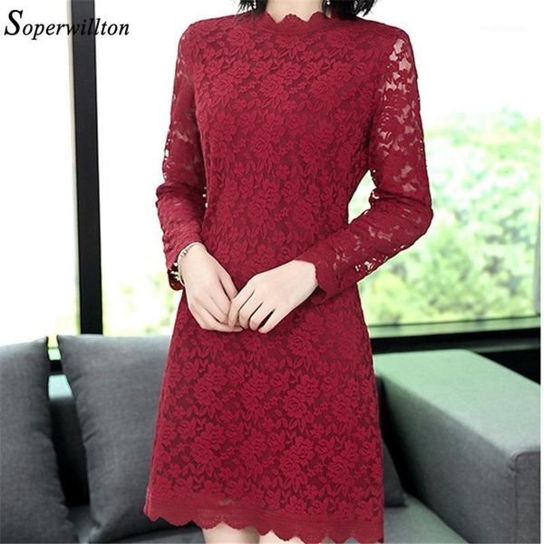casual dresses short vintage lace dress 2021 autumn straight mini white red black women full sleeve femme party vestidos large size 3xl1, Black;gray
casual dresses short vintage lace dress 2021 autumn straight mini white red black women full sleeve femme party vestidos large size 3xl1, Black;gray