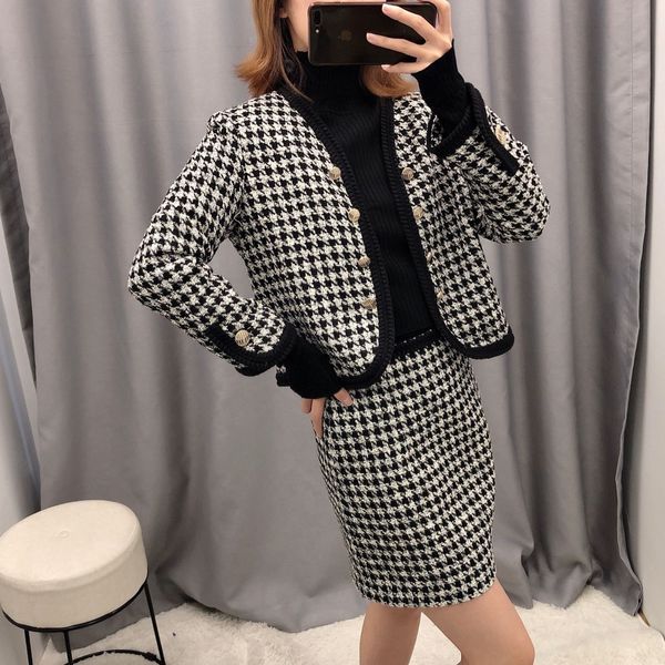rov6v m2995 women's 2020 spring autumn doll coat xdoxe new chihuage tweed coat and skirt set and, Gray
rov6v m2995 women's 2020 spring autumn doll coat xdoxe new chihuage tweed coat and skirt set and, Gray