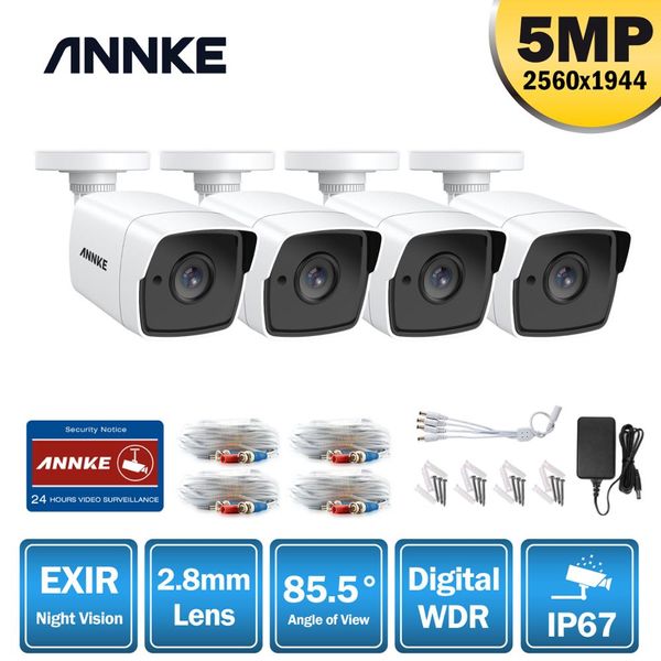 4pcs 5mp cctv cameras ip67 waterproof video surveillance outdoor bullet camera ir cut filter camera kit
4pcs 5mp cctv cameras ip67 waterproof video surveillance outdoor bullet camera ir cut filter camera kit