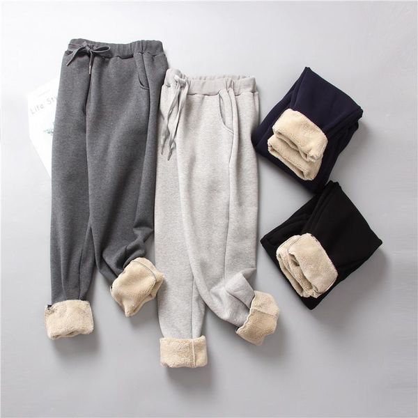 women's cashmere pants winter loose and fattening thickened harlan thermal pants woman winter warm trousers, Black;white
women's cashmere pants winter loose and fattening thickened harlan thermal pants woman winter warm trousers, Black;white