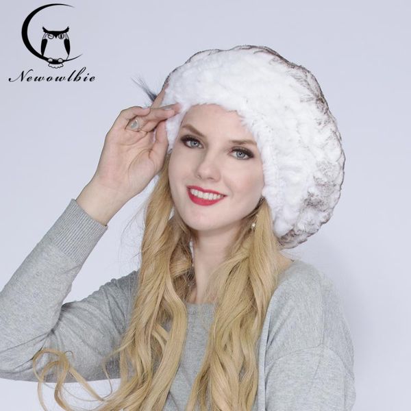 berets rex fur hat female winter knitted fashion beret thick party hats, Blue;gray
berets rex fur hat female winter knitted fashion beret thick party hats, Blue;gray