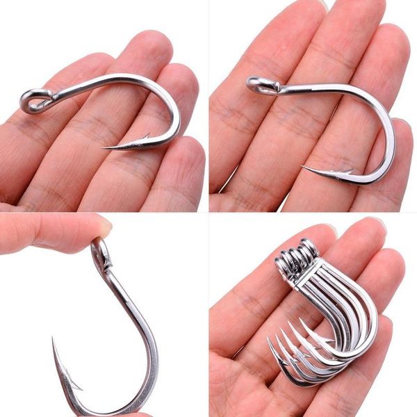 100pcs fishing hooks high carbon with eye carp catfish 1/0#-13/0# fish jigs hook white anzol japan fishhook sqcywd
100pcs fishing hooks high carbon with eye carp catfish 1/0#-13/0# fish jigs hook white anzol japan fishhook sqcywd