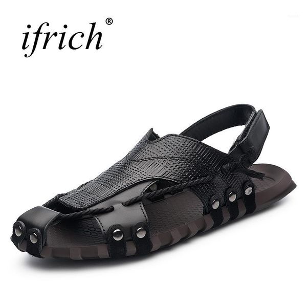 sandals mens shoes genuine leather large size 38-47 for men comfortable outdoor 2021 flat men1, Black
sandals mens shoes genuine leather large size 38-47 for men comfortable outdoor 2021 flat men1, Black