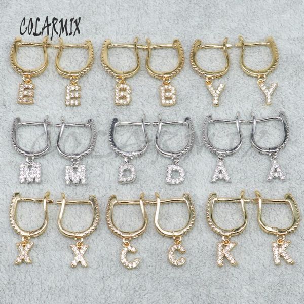 10 pairs tiny letter earrings letter charm earrings hook mix colors fashion jewelry for women 48661, Silver
10 pairs tiny letter earrings letter charm earrings hook mix colors fashion jewelry for women 48661, Silver