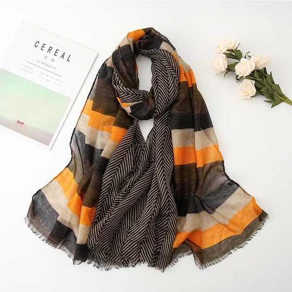 scarves 2021 fashion striped polyester scarf women muslim hijab geometric printed headband long shawl islamic warps bandana, Blue;gray
scarves 2021 fashion striped polyester scarf women muslim hijab geometric printed headband long shawl islamic warps bandana, Blue;gray