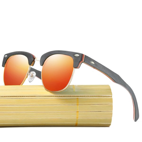 brand polarized half metal / wooden sunglasses / bamboo sunglasses and support dropshipping / provide pictures s046, White;black
brand polarized half metal / wooden sunglasses / bamboo sunglasses and support dropshipping / provide pictures s046, White;black
