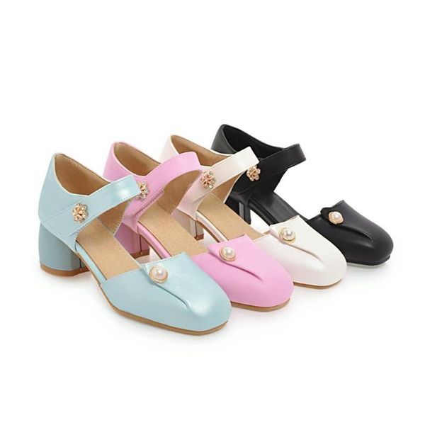 big size 31-43 2021 spring & autumn & summer solid fashion pearl square toe women high square heels pumps 4 colors, Black
big size 31-43 2021 spring & autumn & summer solid fashion pearl square toe women high square heels pumps 4 colors, Black