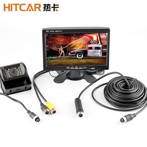 4pin коннектор 12v 24v 7-дюймовый hd-монитор заднего хода ночного видения заднего вида парковочная камера kit для автомобилей автобус грузов
4pin коннектор 12v 24v 7-дюймовый hd-монитор заднего хода ночного видения заднего вида парковочная камера kit для автомобилей автобус грузов