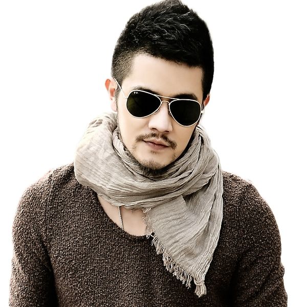 fashion classic retro scarf cotton linen lady men autumn multifunctional soft warm long scarf multicolor tassel scarves 72*196cm 201026, Blue;gray
fashion classic retro scarf cotton linen lady men autumn multifunctional soft warm long scarf multicolor tassel scarves 72*196cm 201026, Blue;gray