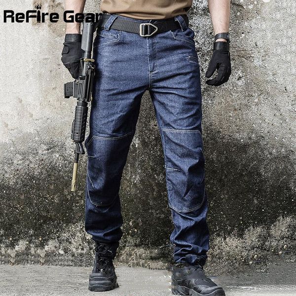 refire gear army combat jeans men wearable special force flexible jeans tactical swat multi pocket denim cotton pants1, Blue
refire gear army combat jeans men wearable special force flexible jeans tactical swat multi pocket denim cotton pants1, Blue
