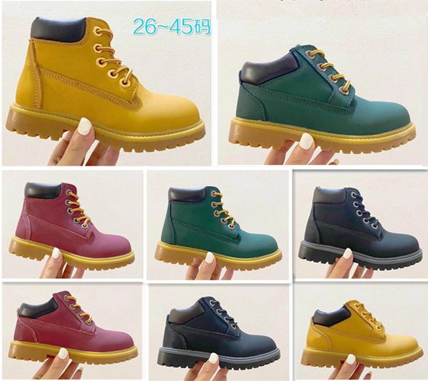 kids martin boots winter boots waterproof military triple white black children outdoors shoes yellow boys girls trainers 26-35, White;red
kids martin boots winter boots waterproof military triple white black children outdoors shoes yellow boys girls trainers 26-35, White;red