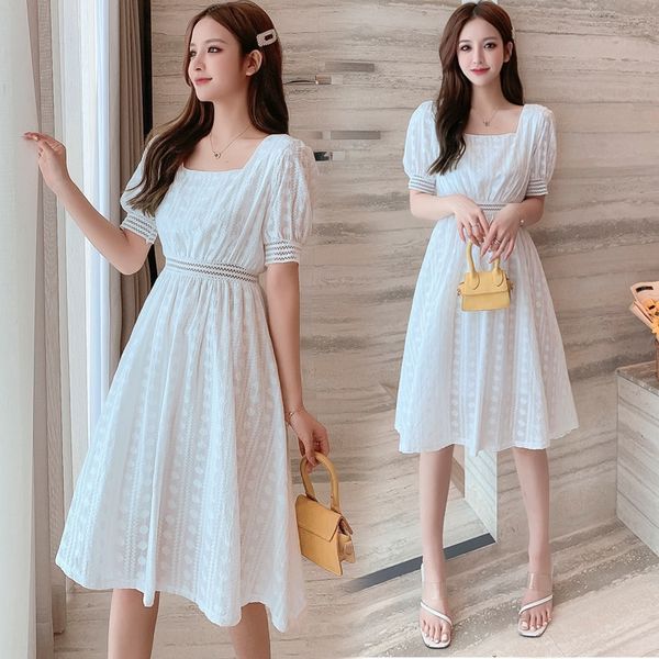 2020 summer new white hollow temperament waist closing personality a-line square neck medium dress dresslong skirt dress length fairy skirt, Black;gray
2020 summer new white hollow temperament waist closing personality a-line square neck medium dress dresslong skirt dress length fairy skirt, Black;gray