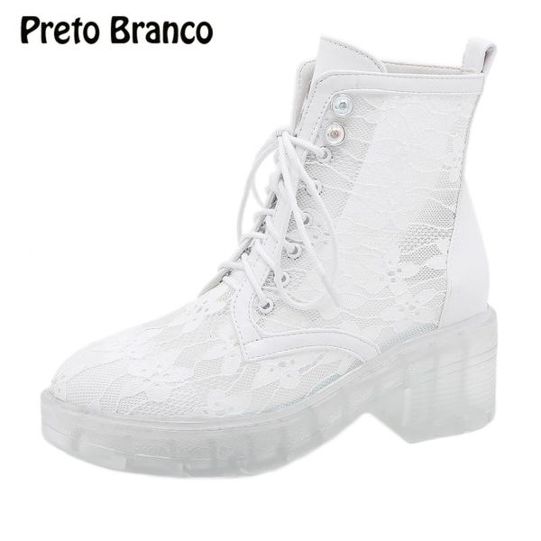 preto branco women's boots platform lace breathable transparent lace-up high heel ankle boots black white -1108-2
preto branco women's boots platform lace breathable transparent lace-up high heel ankle boots black white -1108-2