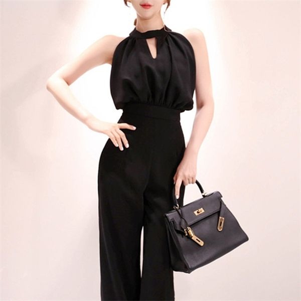 2020 summer off shoulder jumpsuits office overalls for black full length wide leg jumpsuit fashion women clothes c1015, Black;white
2020 summer off shoulder jumpsuits office overalls for black full length wide leg jumpsuit fashion women clothes c1015, Black;white
