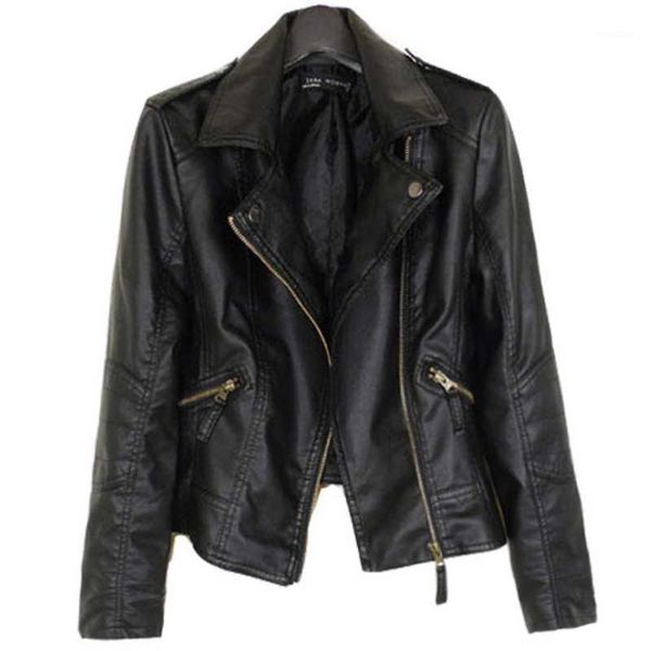 autumn and winter women's pu leather new jacket punk locomotive short fashion solid color plus velvet thicke female casual coat1, Black
autumn and winter women's pu leather new jacket punk locomotive short fashion solid color plus velvet thicke female casual coat1, Black