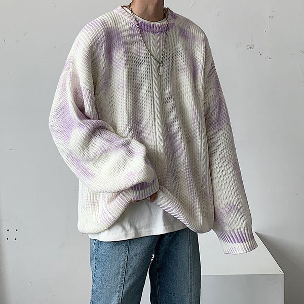 winter korean tie-dye sweater men's warm fashion retro casual knitted pullover men clothes loose couple knitting sweaters -5xl, White;black
winter korean tie-dye sweater men's warm fashion retro casual knitted pullover men clothes loose couple knitting sweaters -5xl, White;black