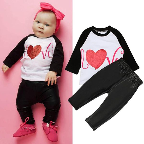 clothing sets #50 autumn baby kids clothes set suits infant girls boys letter print valentine pants outfits, White
clothing sets #50 autumn baby kids clothes set suits infant girls boys letter print valentine pants outfits, White
