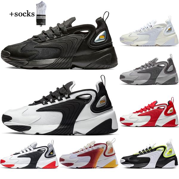 with socks zoom m2k 2k tekno 2000 mens running shoes for womens triple black white dynamic breathable sports sneakers shoes eur 36-45, White;red
with socks zoom m2k 2k tekno 2000 mens running shoes for womens triple black white dynamic breathable sports sneakers shoes eur 36-45, White;red