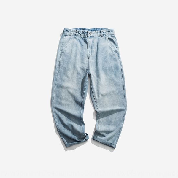 men's fashionable and men's fashionable jeans and jeans wcyu2, Blue