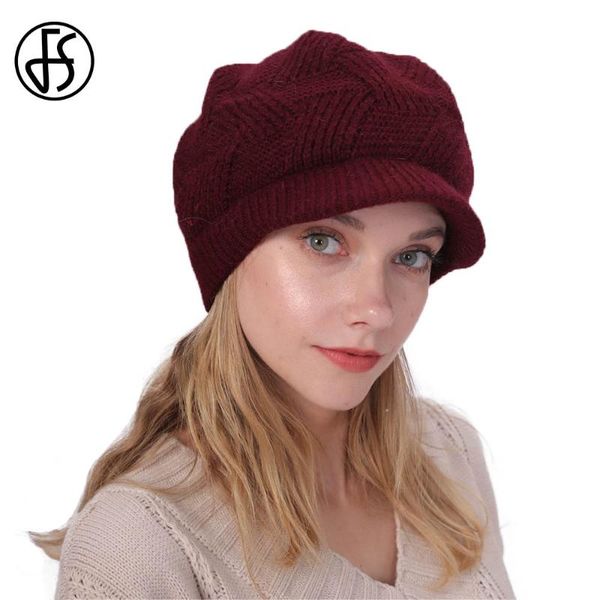 berets fs fashion women plus velvet design warm knitted beret hat female purple red black winter hats, Blue;gray
berets fs fashion women plus velvet design warm knitted beret hat female purple red black winter hats, Blue;gray