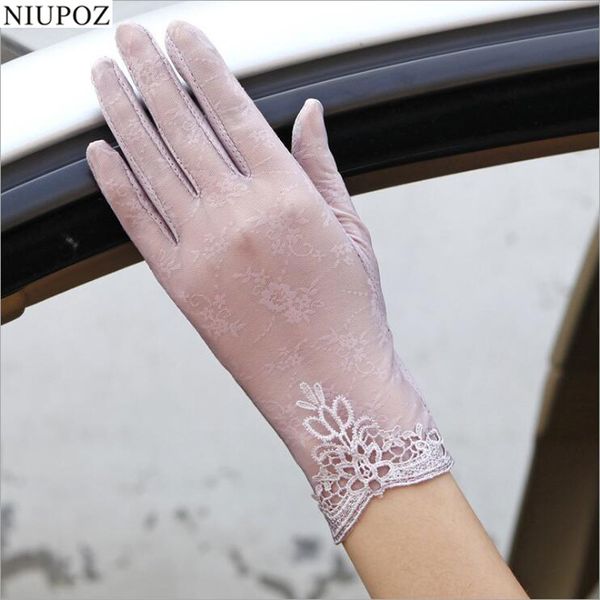 summer women uv sunscreen short sun female fashion ice silk lace driving of thin touch screen lady gloves g02e, Blue;gray
summer women uv sunscreen short sun female fashion ice silk lace driving of thin touch screen lady gloves g02e, Blue;gray