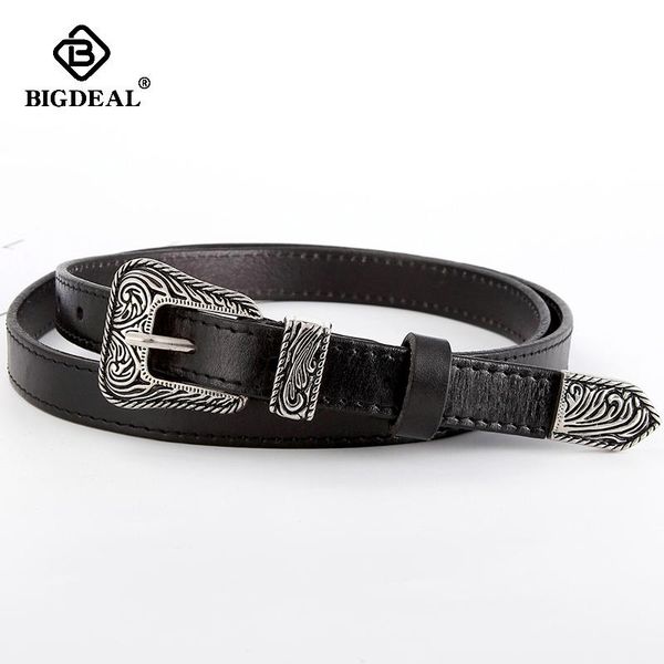 belts for women black cowhide genuine leather belt western cowgirl waist belt metal buckle waistband female 1.8cm width, Black;brown
belts for women black cowhide genuine leather belt western cowgirl waist belt metal buckle waistband female 1.8cm width, Black;brown