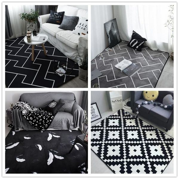 carpets black and white stripes carpet modern floor rug polyester for living room kids fur bathroom shaggy nordic home decor bedroo
carpets black and white stripes carpet modern floor rug polyester for living room kids fur bathroom shaggy nordic home decor bedroo