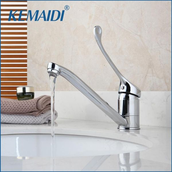 bathroom sink faucets kemaidi brass long handle chrome basin faucet mixer tap deck mounted hygiene and cold
bathroom sink faucets kemaidi brass long handle chrome basin faucet mixer tap deck mounted hygiene and cold