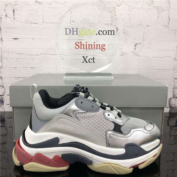 new arrival 2020 triple s fashion paris dad shoes golden vintage tripler casual platform mens women breathable sneakers trainers, Black
new arrival 2020 triple s fashion paris dad shoes golden vintage tripler casual platform mens women breathable sneakers trainers, Black