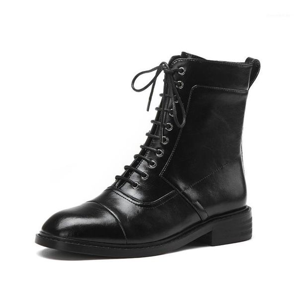 boots mkkhou fashion short boot woman 2021 autumn all-leather classic cross lacing for tall slimming women's boots1, Black
boots mkkhou fashion short boot woman 2021 autumn all-leather classic cross lacing for tall slimming women's boots1, Black