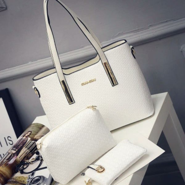 bwzrk women's spring women's pu bag leather woven children's satchel satcheland mother's bag three piece one shoulder st
bwzrk women's spring women's pu bag leather woven children's satchel satcheland mother's bag three piece one shoulder st