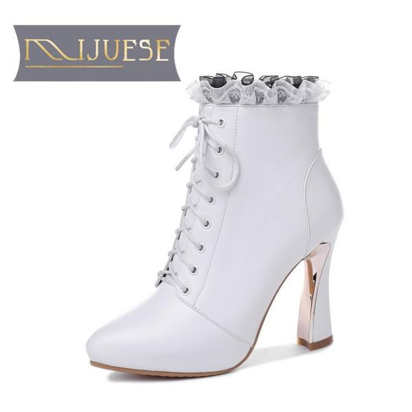boots mljuese 2021 women ankle cow leather winter short plush pointed toe ruffles super high heels female size 40, Black
boots mljuese 2021 women ankle cow leather winter short plush pointed toe ruffles super high heels female size 40, Black