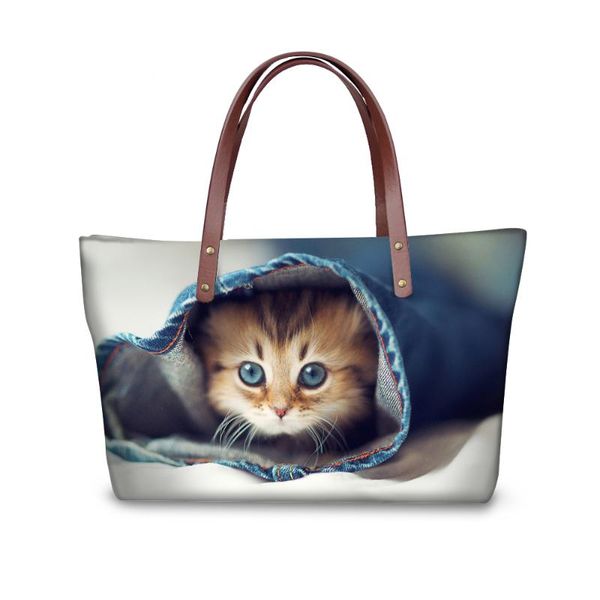 fashion women large handbags big shoulder tote bag 3d cat animal woman bolsas feminina female travel cross-body bags
fashion women large handbags big shoulder tote bag 3d cat animal woman bolsas feminina female travel cross-body bags
