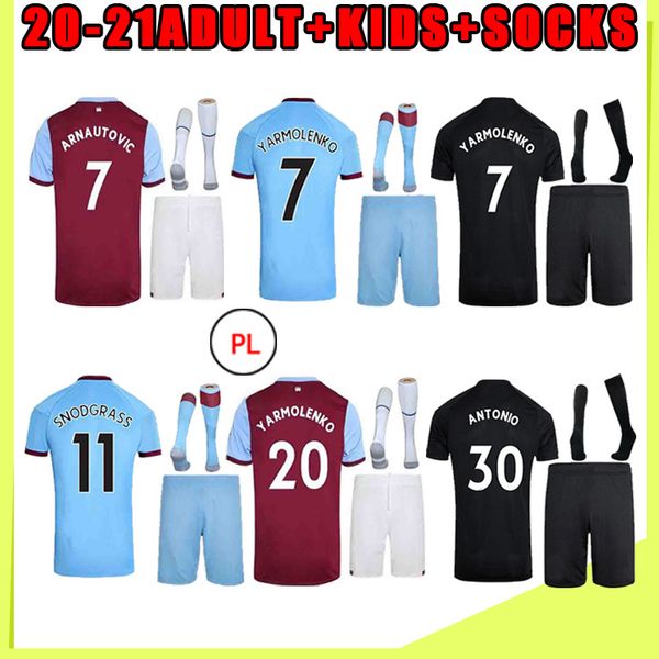 2020 soccer jersey chicharito f.anderson arnautovic lanzini antonio 2021 home away high-quality kids kit+socks football shirt, Black;yellow
2020 soccer jersey chicharito f.anderson arnautovic lanzini antonio 2021 home away high-quality kids kit+socks football shirt, Black;yellow