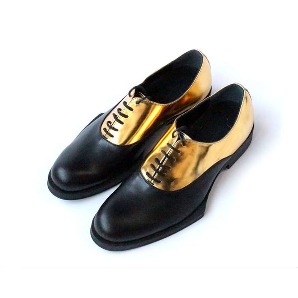 new fashion genuine leather shoes men luxury social male shoe mid heel gold mens footwear mixed colors party banquet dress shoes, Black
new fashion genuine leather shoes men luxury social male shoe mid heel gold mens footwear mixed colors party banquet dress shoes, Black
