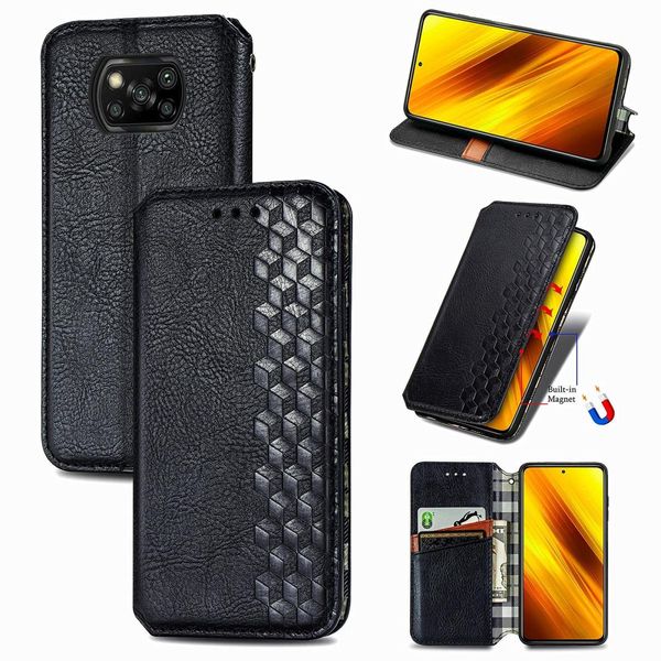 for xiaomi poco x3 nfc cubic grid pressed horizontal flip magnetic pu leather case with holder card slots wallet
for xiaomi poco x3 nfc cubic grid pressed horizontal flip magnetic pu leather case with holder card slots wallet