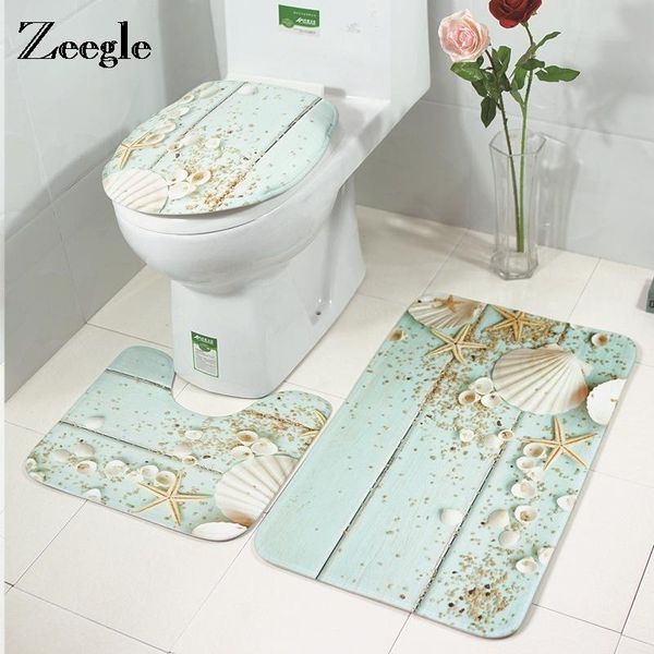 zeegle bath mat set absorbent toilet seat cover bathroom rug non-slip mat for bathroom toilet 3pcs carpet bath rugs
zeegle bath mat set absorbent toilet seat cover bathroom rug non-slip mat for bathroom toilet 3pcs carpet bath rugs
