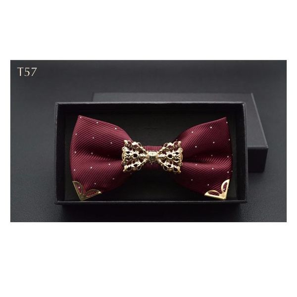 new boutique hollow metal decoration for wedding married groom men neck wear butterfly knot dot bow tie cravat male par jllvcv, Black;gray
new boutique hollow metal decoration for wedding married groom men neck wear butterfly knot dot bow tie cravat male par jllvcv, Black;gray
