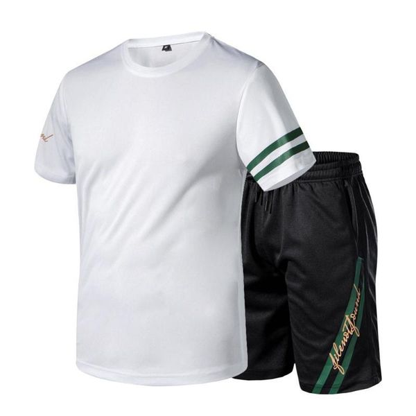 quick-drying fabric stripes contrast short t-shirt and pants printing fashion breathable comfortable sports 2pcs suit kg-39, Gray
quick-drying fabric stripes contrast short t-shirt and pants printing fashion breathable comfortable sports 2pcs suit kg-39, Gray