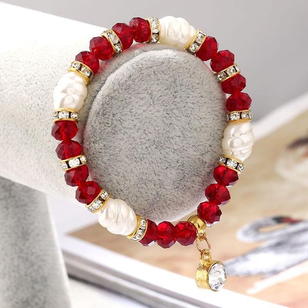 korean version of color stone crystal pearl beaded bracelet for women diy beaded bracelet ladies jewelry for womenwholesale, Golden;silver
korean version of color stone crystal pearl beaded bracelet for women diy beaded bracelet ladies jewelry for womenwholesale, Golden;silver