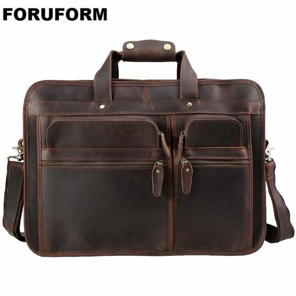 vintage 100% genuine leather men crazy horse leather briefcase messenger bag 15-17 inch lapshoulder bags portfolio li-19821
vintage 100% genuine leather men crazy horse leather briefcase messenger bag 15-17 inch lapshoulder bags portfolio li-19821