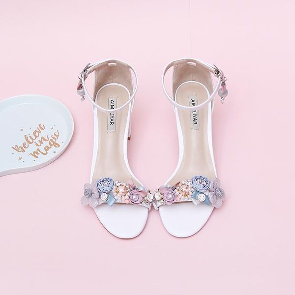 girls sandals thick heel size mori student shoes sweet flowers gentle wind fairy bridesmaid sandals special shoes, Black
girls sandals thick heel size mori student shoes sweet flowers gentle wind fairy bridesmaid sandals special shoes, Black